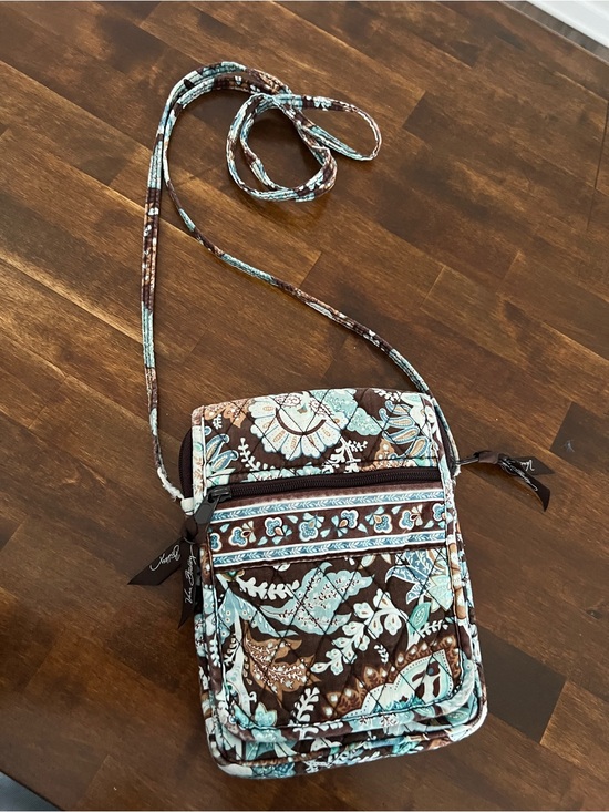 Vera Bradley Handbags - Vera Bradley Mini Hipster Java Blue Crossbody Bag
